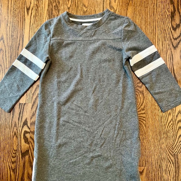 Cherokee Gray Sweatshirt Dress - Picture 5 of 5